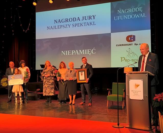 Gala zakończenia XIII edycji Ogólnopolskiego Festiwalu Teatrów „Sztuka plus Komercja”