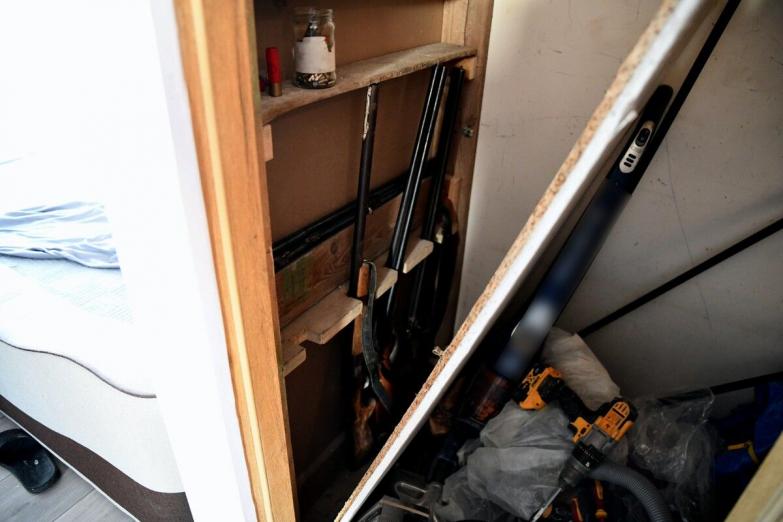 Arsenał nielegalnej broni. Międzynarodowa akcja JAD SEE w województwie podlaskim