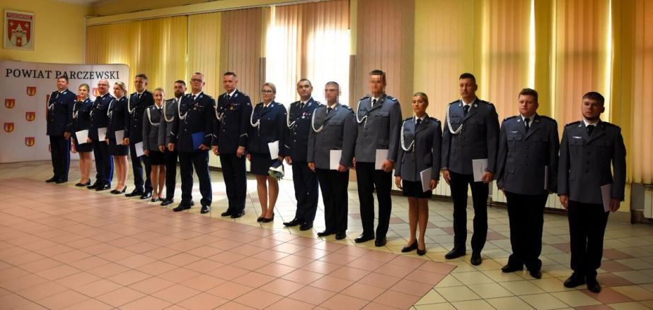 Uroczyste obchody Święta Policji w Parczewie