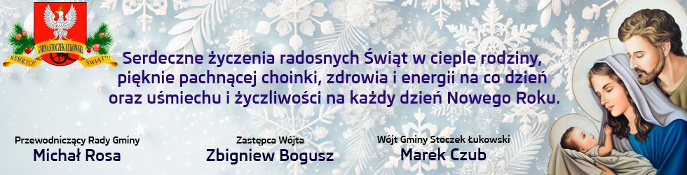 Życzenia bożonarodzeniowe - Gmina Stoczek Łukowski